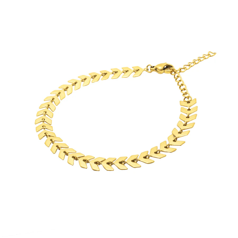 Golden Arrow Anklet