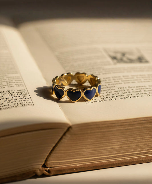 Crown of Hearts Ring