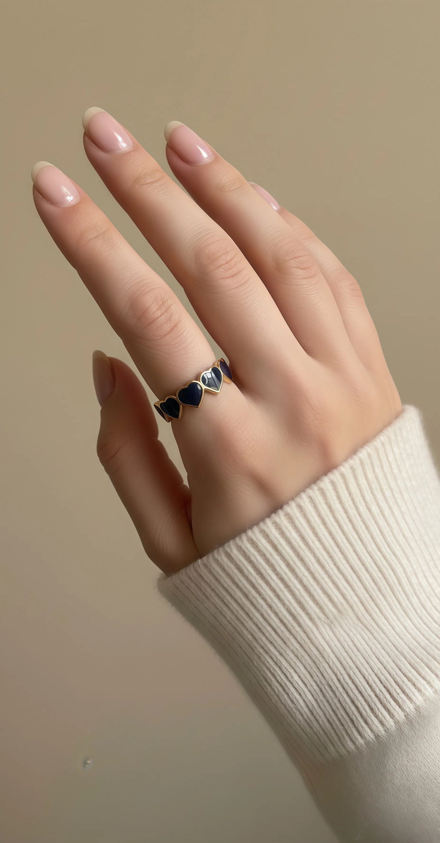 Crown of Hearts Ring