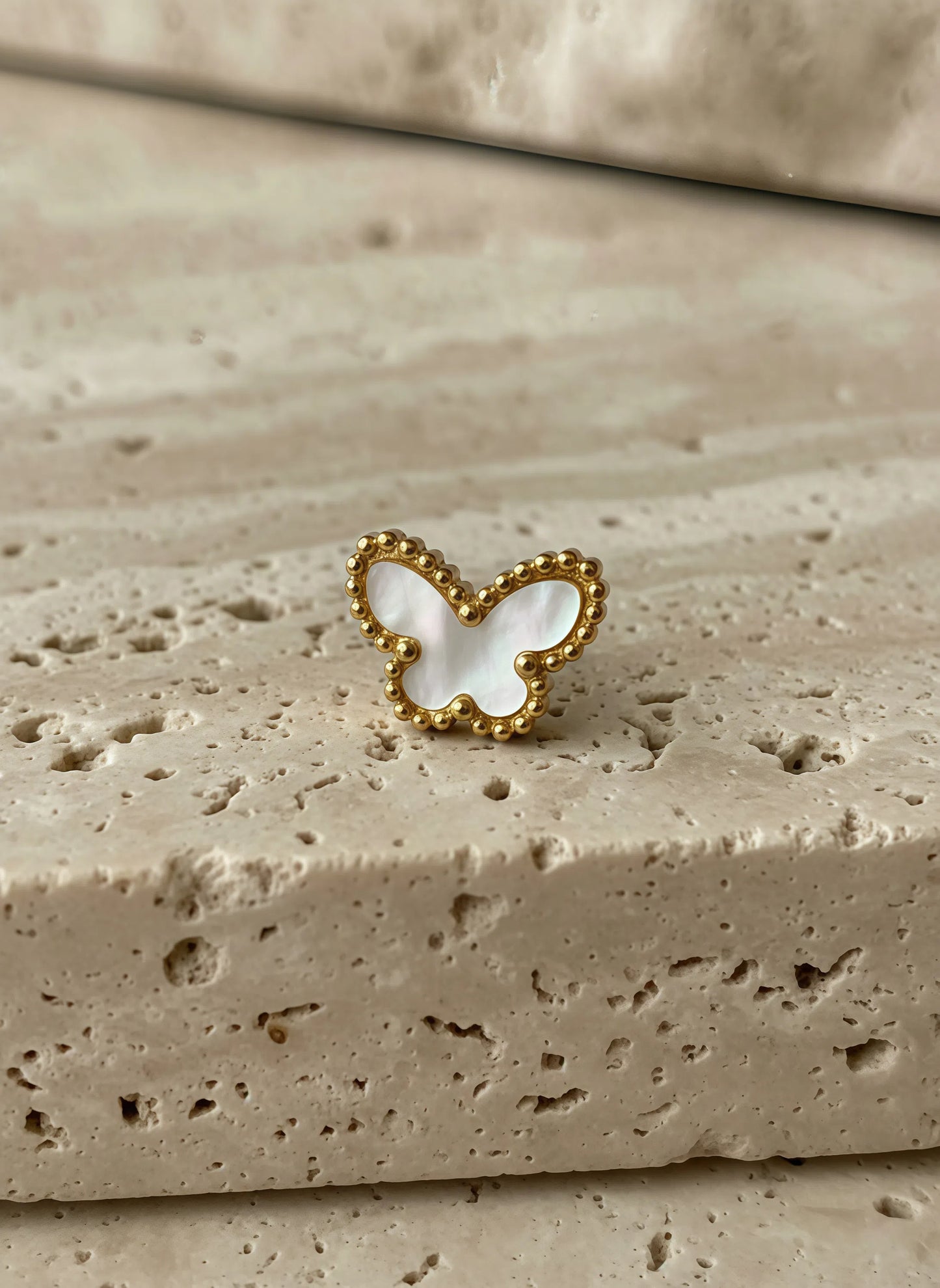 Pearl Butterfly Earring