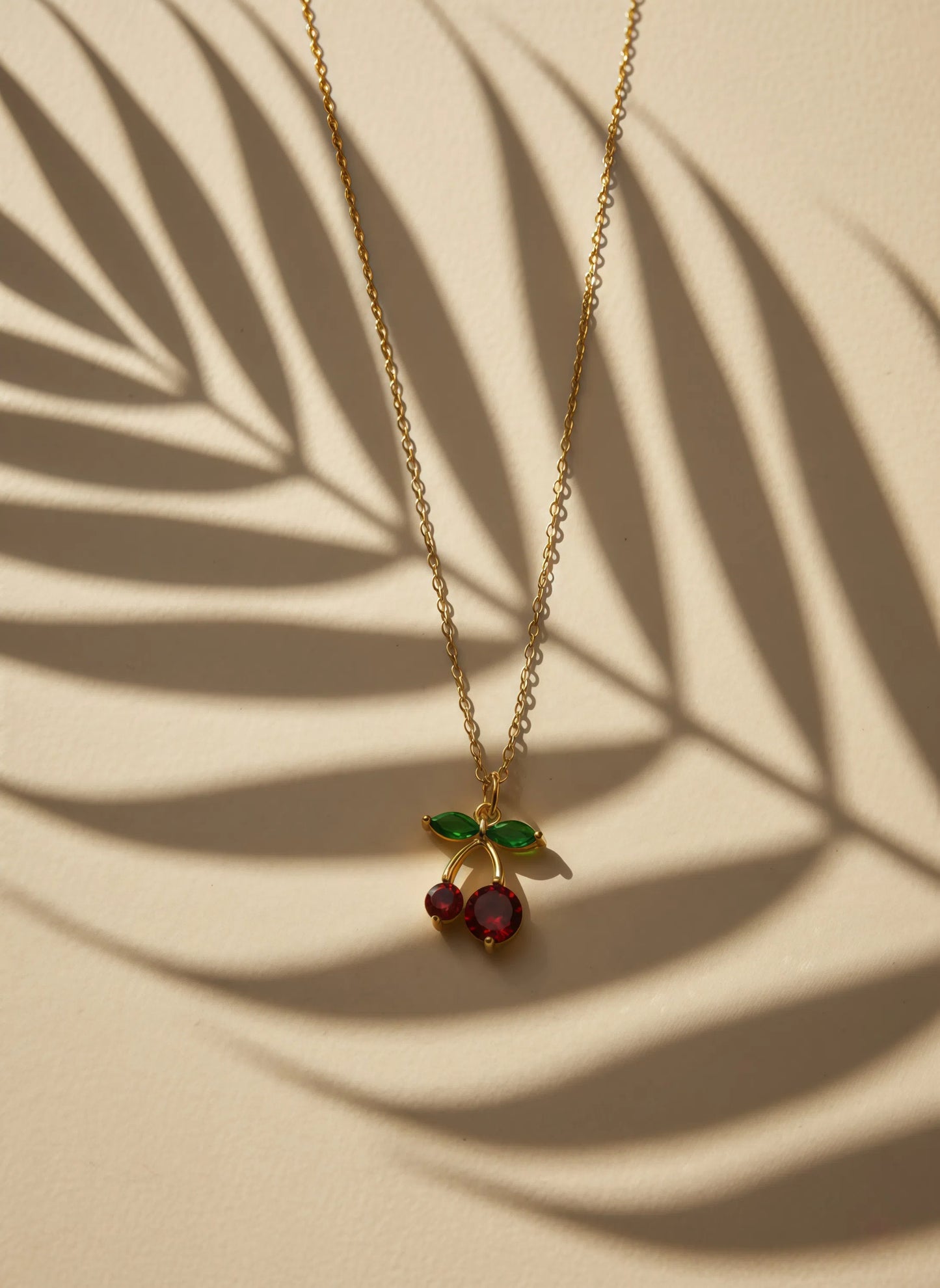 Cherry Sparkle Necklace