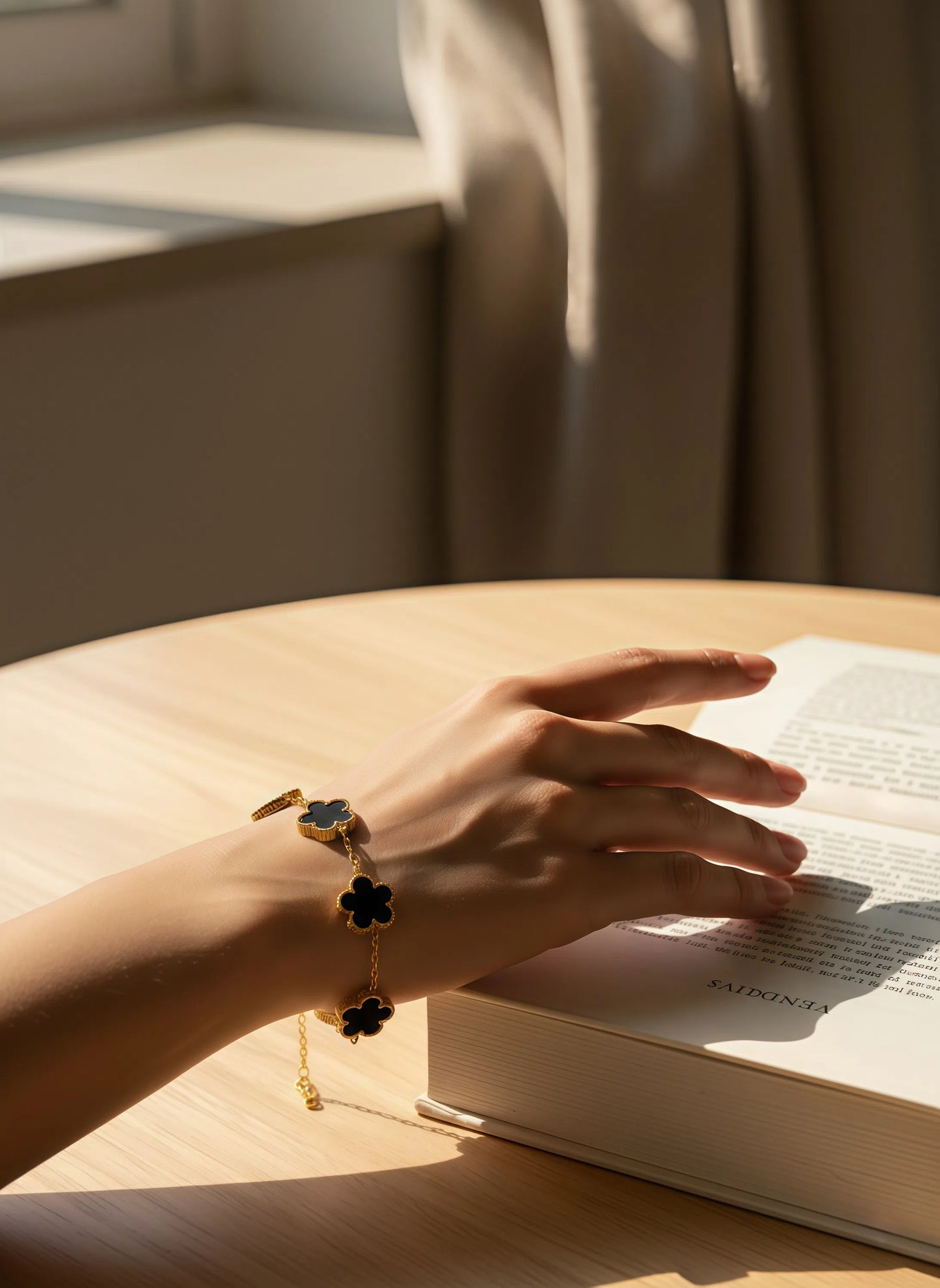 The Black Charm Bracelet