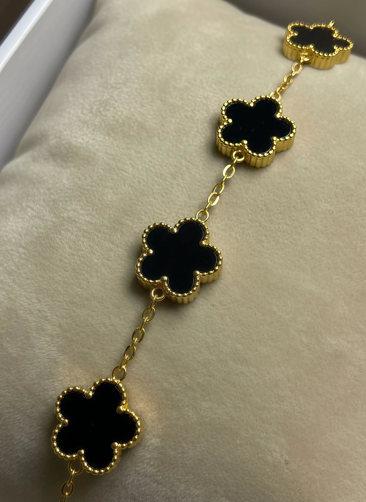 The Black Charm Bracelet