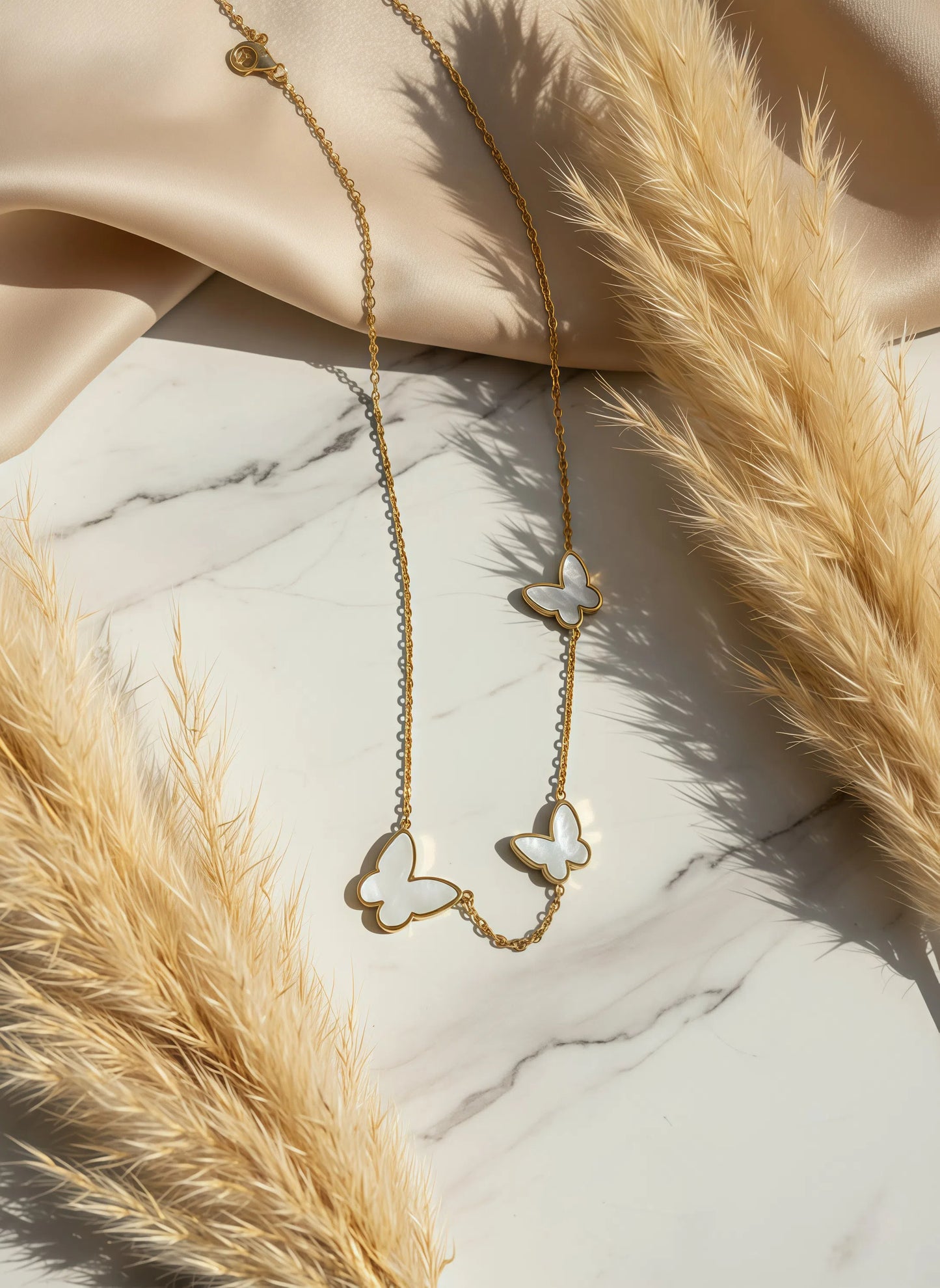 The White Butterfly necklace