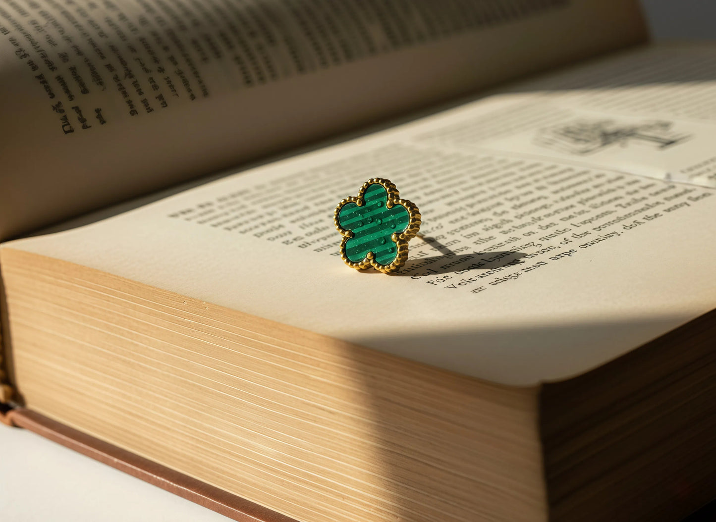 Emerald Luck Earring