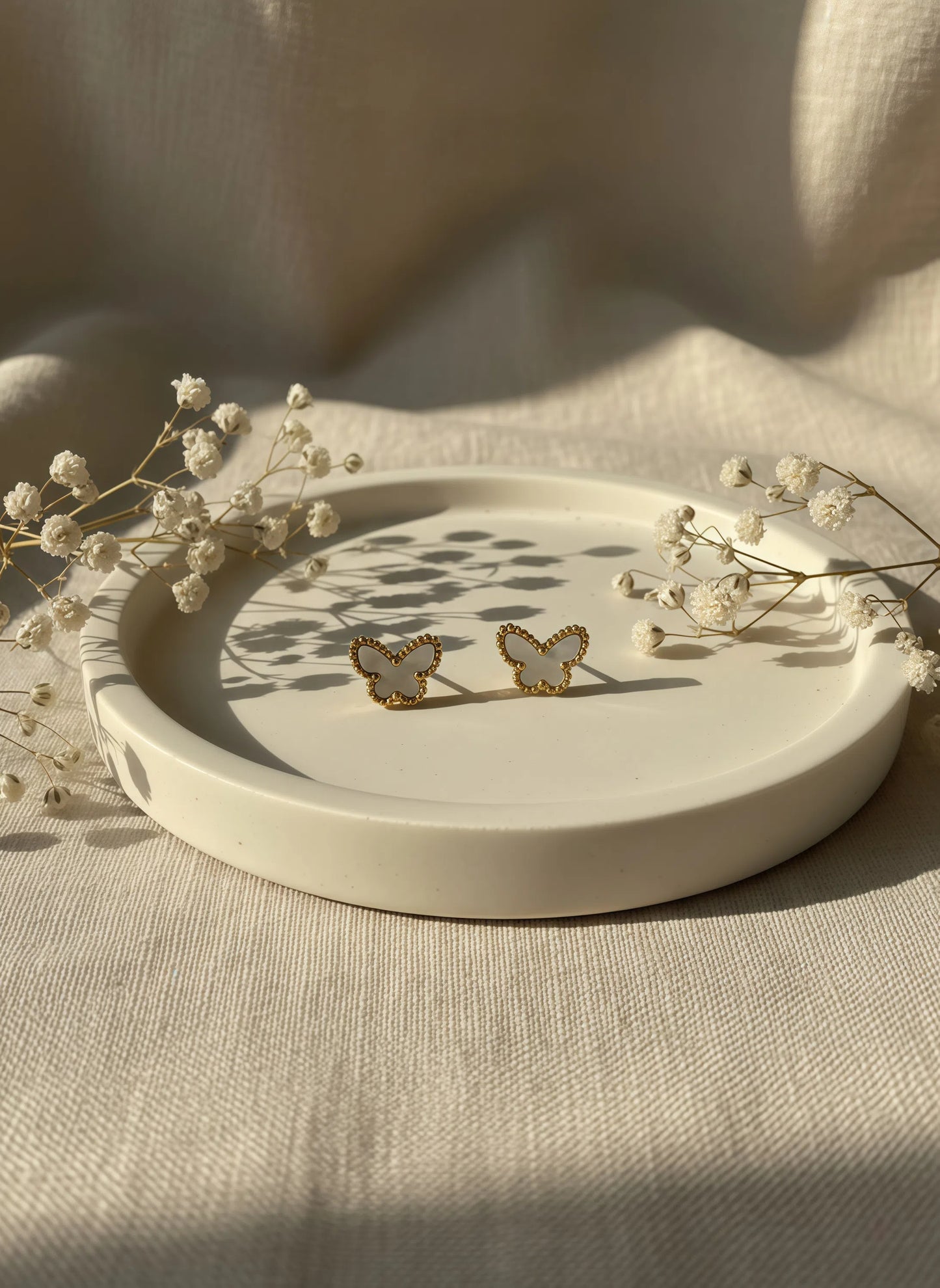 Pearl Butterfly Earring