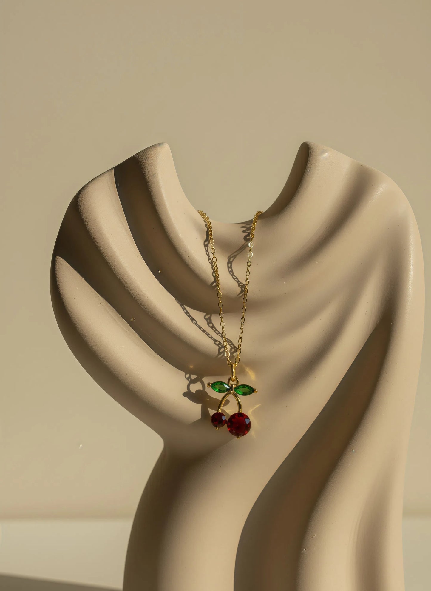 Cherry Sparkle Necklace