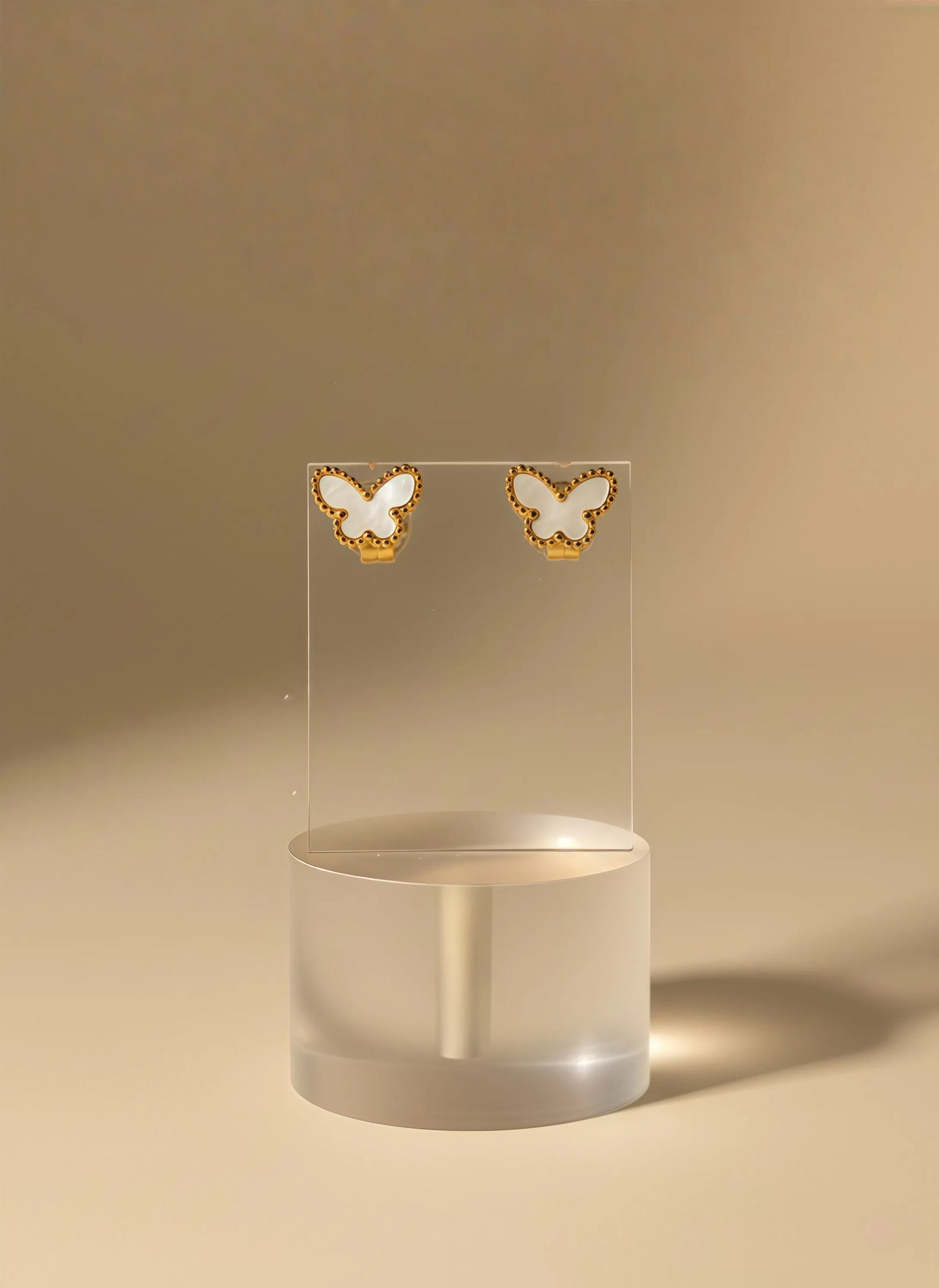 Pearl Butterfly Earring