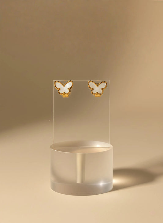 Pearl Butterfly Earring