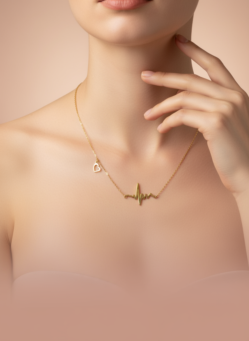 Love pulse necklace 💓