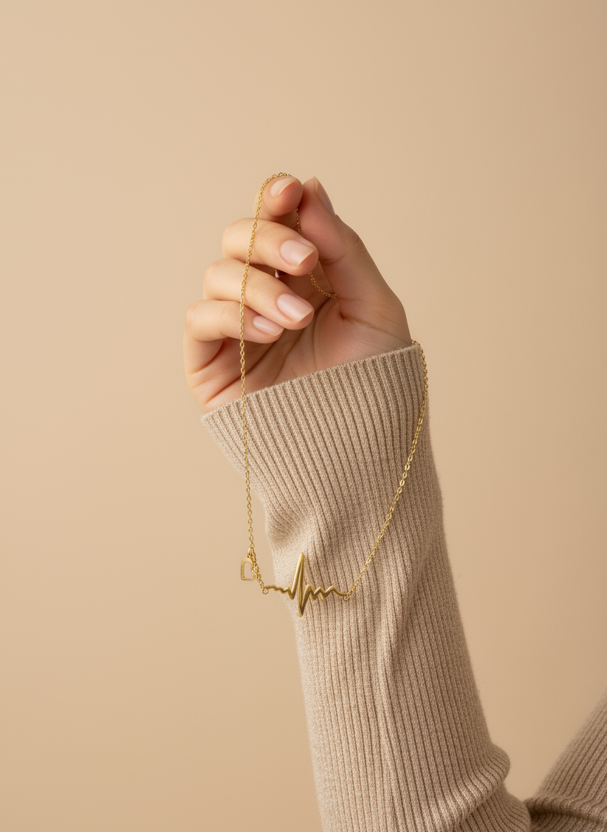 Love pulse necklace 💓