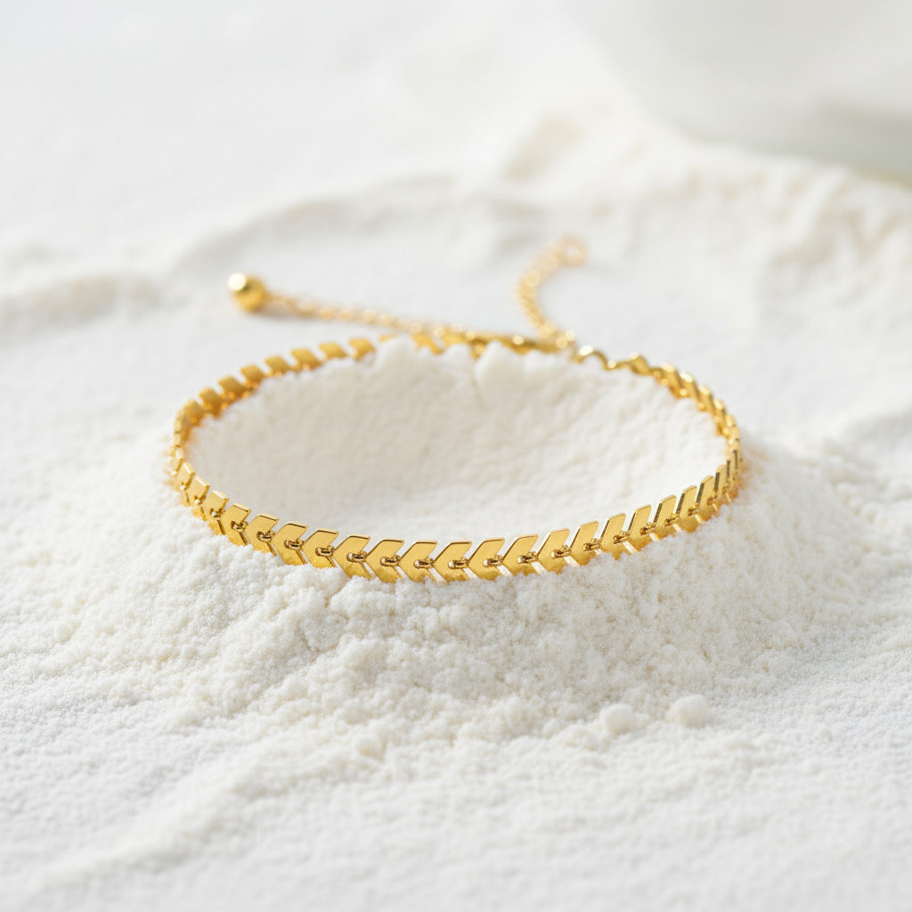 Golden Arrow Anklet