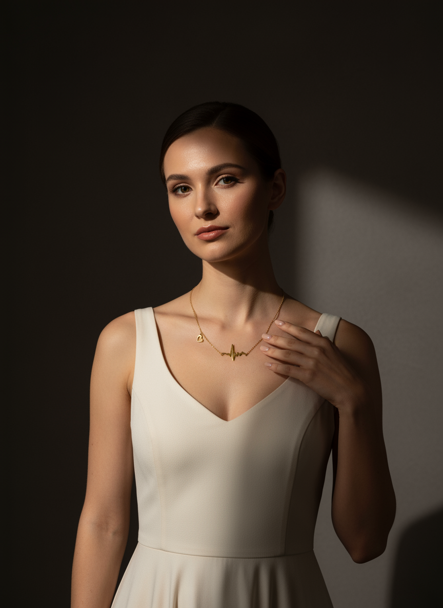 Love pulse necklace 💓